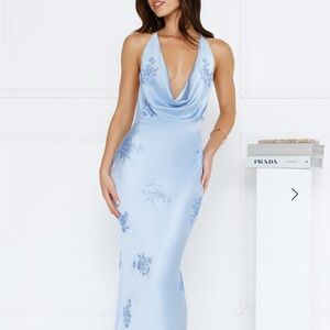 Hello Molly Sharlow Blue Maxi Dress